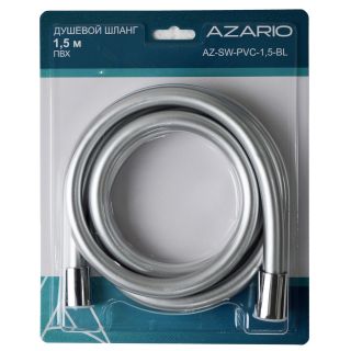 Шланг для душа Azario KAPRIS AZ-SW-PVC-1,5-BL ПВХ 1,50 м